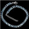Natural Marquise London Blue Topaz Bracelet