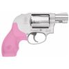 Image 1 : Smith & Wesson 150468 638 Airweight Single/Double 38 Special 1.875" 5 Pink Rubber Stainless