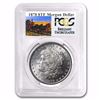 Image 1 : 1878 8 TF RARE Stage Coach Series Morgan Silver Dollar BU PCGS