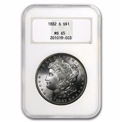 1882-S Morgan Dollar MS-65 NGC HIGH GRADE