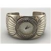 Image 2 : Sterling Silver Navajo Watch Bracelet