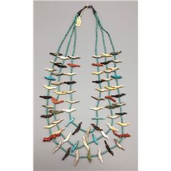 Very Fine Zuni Fetish Necklace