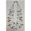 Image 1 : Very Fine Zuni Fetish Necklace