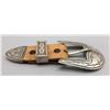Image 2 : Sterling, Navajo Ranger Belt Buckle Set