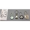 Image 8 : Group Of 4 Native Key Rings
