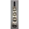 Image 1 : Concho Belt Style Sterling Bracelet