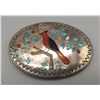 Image 2 : Cardinal Inlay Belt Buckle
