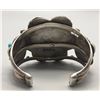 Image 8 : Navajo Turquoise Cluster Bracelet