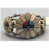 Image 2 : Zuni Inlay Bracelet And Ring - Laate
