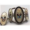 Image 2 : Three-Piece Zuni Bracelet Set