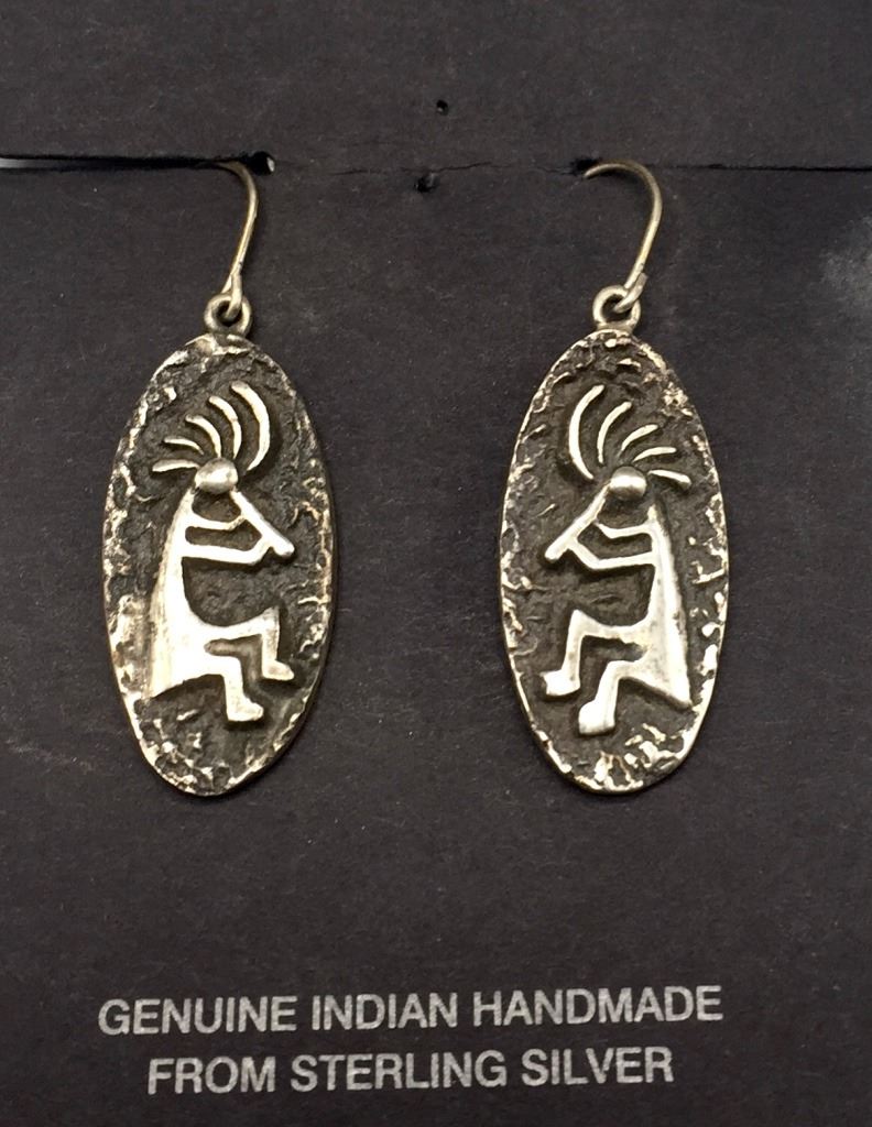 Sterling Silver Kokopelli Necklace Set