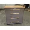 Image 1 : Wood Top 4 Drawer Storage Cabinet, Overall: 48" x 30" x 46"