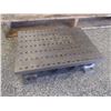 Image 1 : Steel Drilled and Tapped Machining Plate, 18" x 13" x 4.5"