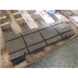 Steel 25" x 9" x 1.5" T-Slot Milling Table