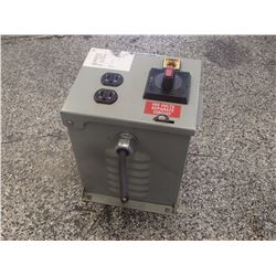 Daykin Transformer Disconnect, Tag Damaged, No info Available