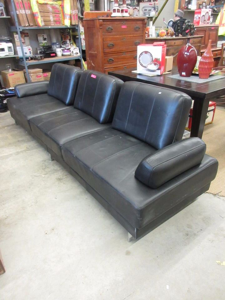 10 Foot Leather Sofa