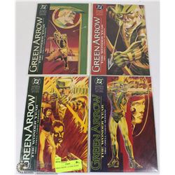 GREEN ARROW 1-4 COMIC BOOKS
