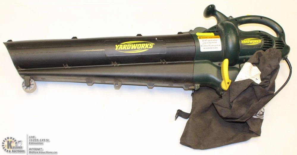 YARDWORKS BLOWER & VACUUM