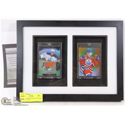 FRAMED CONNOR MCDAVID ROOKIE JERSEY # 043/599