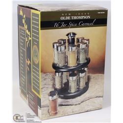 NEW 16 JAR SPICE CAROUSEL