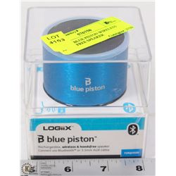 LOGIIX BLUE PISTON WIRELESS HANDS FREE SPEAKER