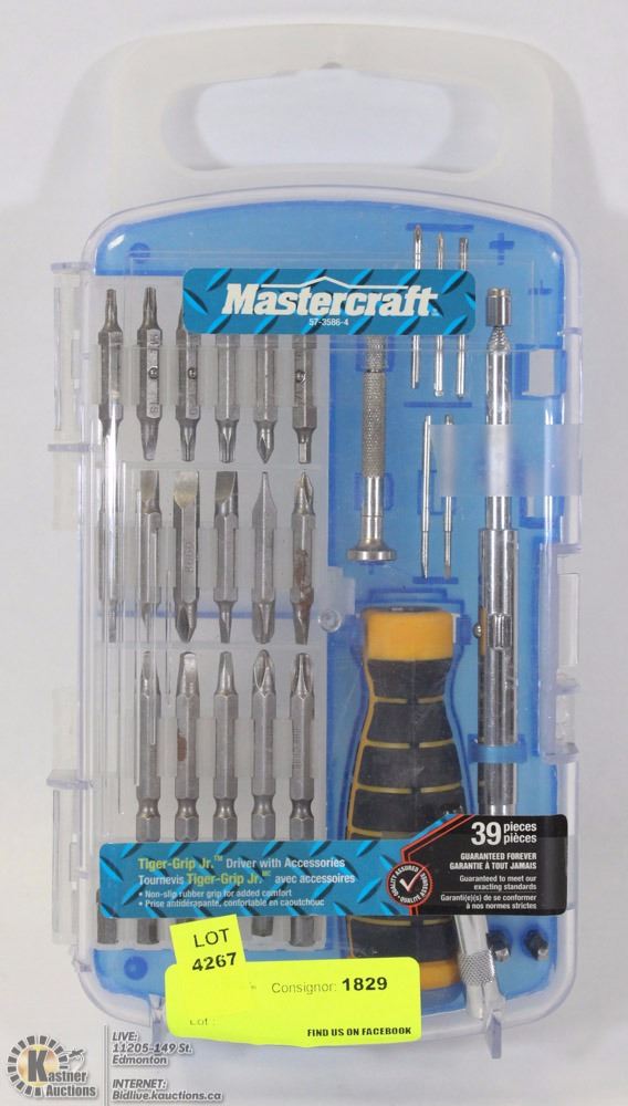 MASTERCRAFT TIGER-GRIP JR DRIVER WITH ACCESSORIES