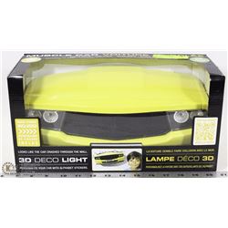 NEW 3D DECO LIGHT LED MUSCLE CAR