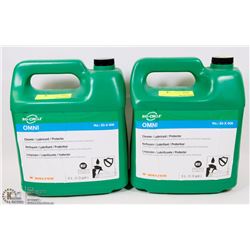 TWO 5L JUGS OF OMNI BIO CIRCLE CLEANER/LUBRICANT