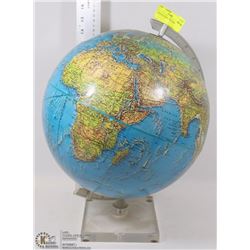 VINTAGE GLOBE WITH USSR