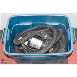 SUMP PUMP IN TOTE