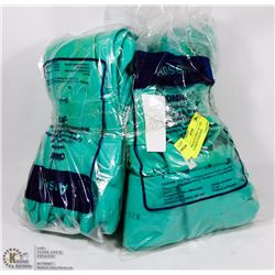 4 BUNDLES OF ANSEL SIZE 7 FOOD SAFE GLOVES