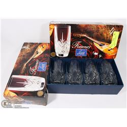 SET OF 8 NEW J.G DURAND & CRISTAL