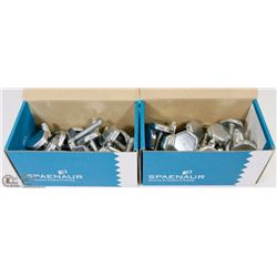 2 BOXES OF STANDARD LEG LEVELERS