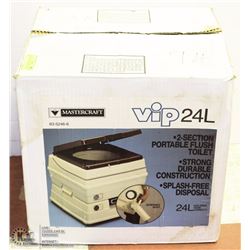 MASTERCRAFT PORTABLE TOILET 24L