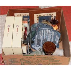 HOUSEHOLD LOT, NEW HANGING TEALIGHTS, PICTURE SET