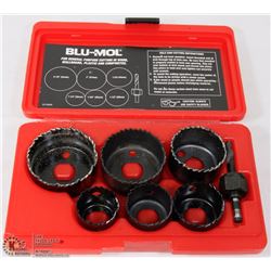 BLU-NOL HOLESAW KIT IN CASE