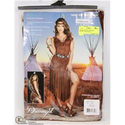 HOT ON THE TRAIL "INDIAN" COSTUME SIZE LARGE