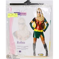ROBIN COSTUME SIZE LARGE INCL. DRESS, CAPE,