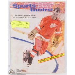 1964 SPORTS ILLUSTRATED WITH GORDIE HOWE