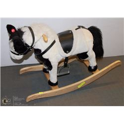 TOY ROCKING HORSE WITH SOUNDS