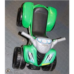 KID KAWASAKI MINI QUAD - PLAYS MUSIC & MAKES NOISE