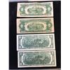 Image 2 : USA $2 NOTE LOT OF 4 NOTES!