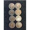 Image 1 : 1859-1901 CANADA LARGE CENTS LOT OF8 COINS!