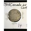Image 1 : 1890H CANADA 25 CENTS!