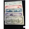 Image 2 : 1954 BANK OF CANADA SET $1-$20.