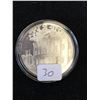 Image 1 : THE GREAT CANADIAN LANDMARKS STERLING SILVER MEDALLION!