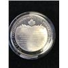 Image 2 : THE GREAT CANADIAN LANDMARKS STERLING SILVER MEDALLION!