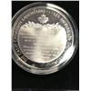 Image 2 : THE GREAT CANADIAN LANDMARKS STERLING SILVER MEDALLION!