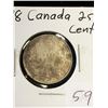 Image 1 : 1918 CANADA 25 CENTS!NICE GRADE!