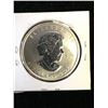 Image 2 : 2011 CANADA SILVER MAPLE LEAF! WOLF!